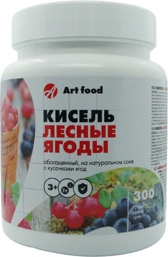 Кисель Лесные ягоды на натуральном соке с кусочками ягод Art Life, 300 грамм (6122)
Кисель Лесные ягоды на натуральном соке с кусочками ягод Art Life, 300 грамм (6122)