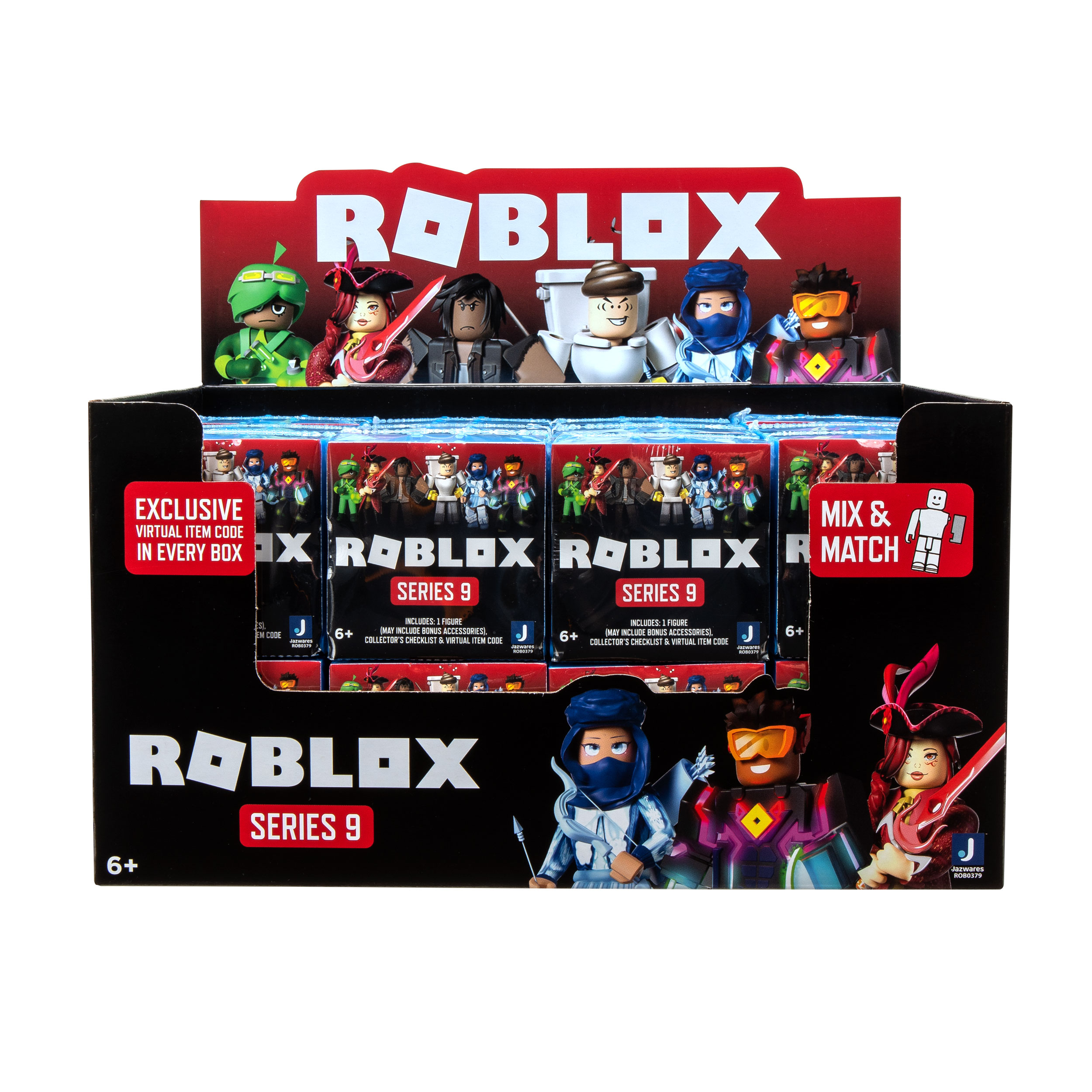 Игровая коллекционная фигурка Jazwares Roblox Mystery Figures Blue Assortment S9 (ROB0379)
Игровая коллекционная фигурка Jazwares Roblox Mystery Figures Blue Assortment S9 (ROB0379)