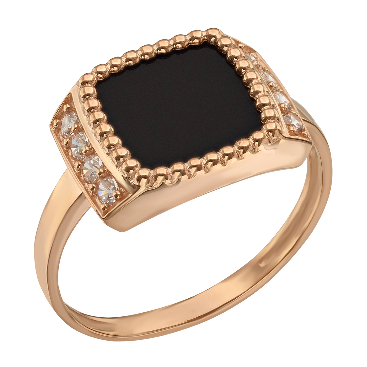 Золотое кольцо с агатом (ониксом)/перламутром и фианитами Tango Jewellery Company 369630 размер 17
Золотое кольцо с агатом (ониксом)/перламутром и фианитами Tango Jewellery Company 369630 размер 17