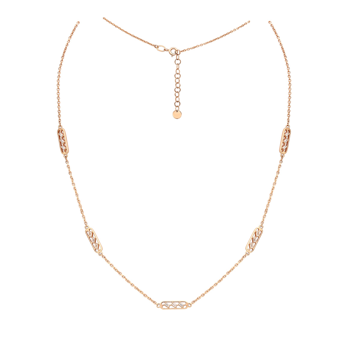 Золотое колье с фианитами Tango Jewellery Company 860436 размер 450
Золотое колье с фианитами Tango Jewellery Company 860436 размер 450