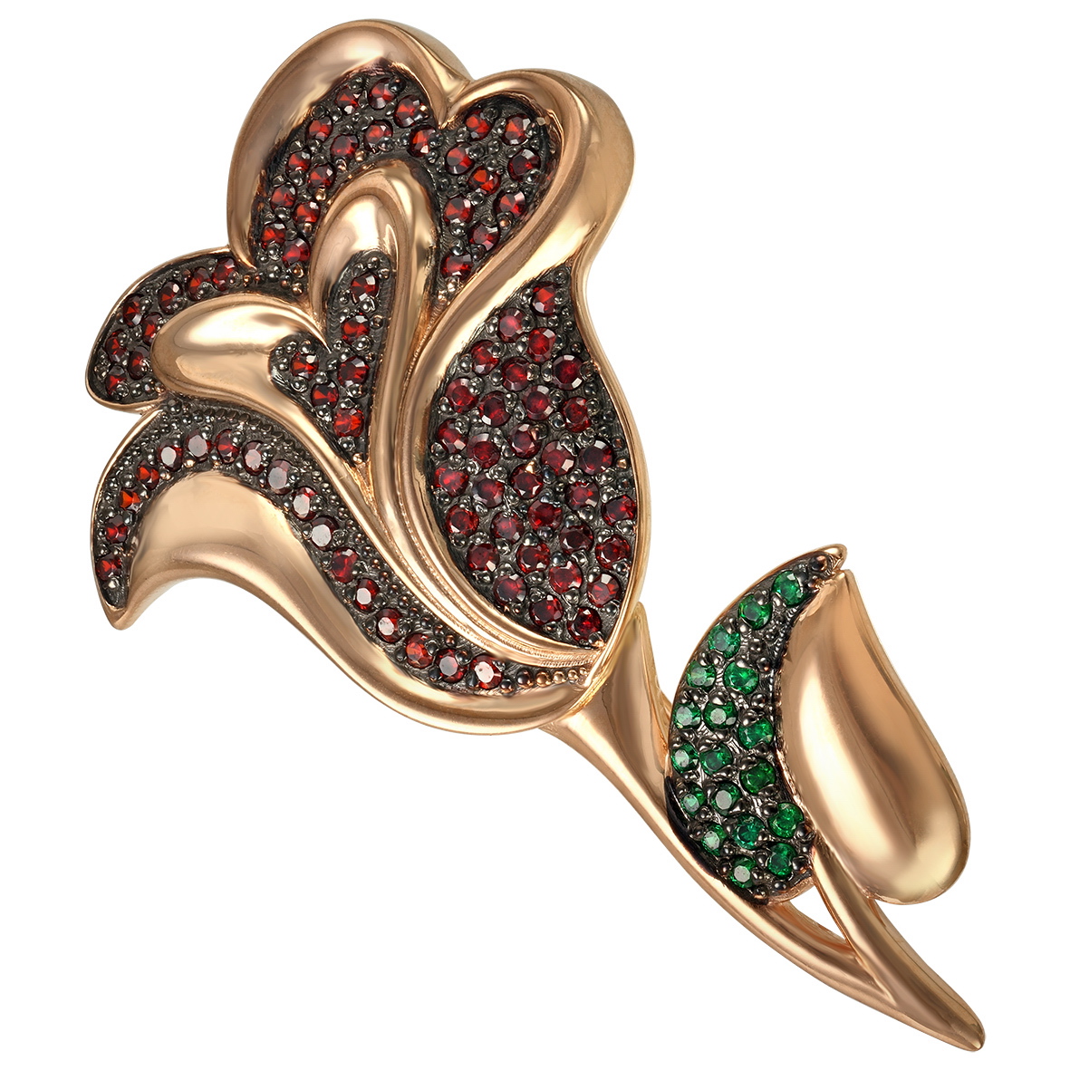 Золотая брошь с фианитами Tango Jewellery Company 660071
Золотая брошь с фианитами Tango Jewellery Company 660071