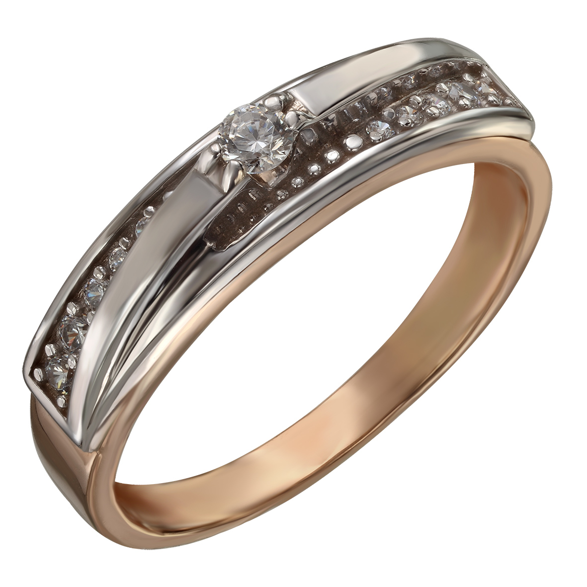 Золотое кольцо "Свидание любви" с фианитами Tango Jewellery Company 350040 размер 18
Золотое кольцо "Свидание любви" с фианитами Tango Jewellery Company 350040 размер 18