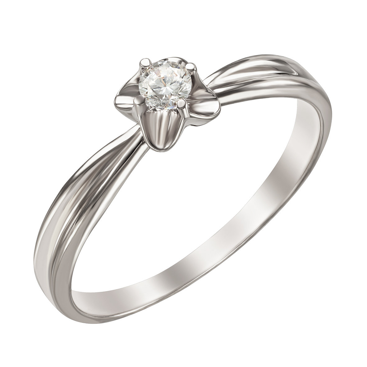 Кольцо в белом золоте с бриллиантом Tango Jewellery Company 740349В размер 17.5
Кольцо в белом золоте с бриллиантом Tango Jewellery Company 740349В размер 17.5