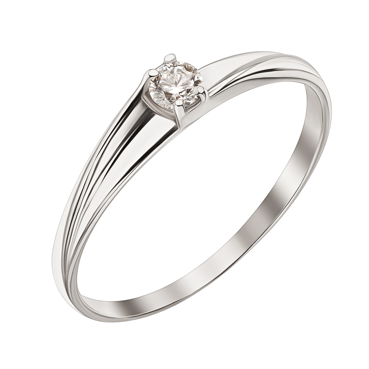 Кольцо в белом золоте с бриллиантом Tango Jewellery Company 740378В размер 16.5
Кольцо в белом золоте с бриллиантом Tango Jewellery Company 740378В размер 16.5