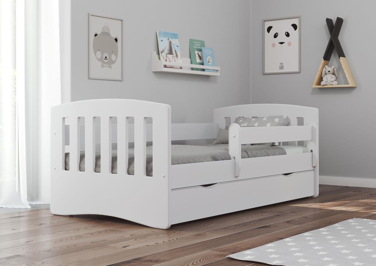 Кроватка детская Kocot Kids Classic 1 Белый односпальная с перилами и ящиком на колесах + ламели FLEX
Кроватка детская Kocot Kids Classic 1 Белый односпальная с перилами и ящиком на колесах + ламели FLEX