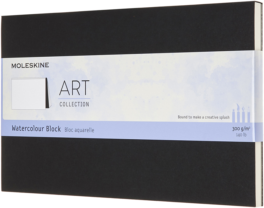 Блок акварельных листов Moleskine Art 13 х 21 см 20 страниц без линовки Черный (8053853603234)
Блок акварельных листов Moleskine Art 13 х 21 см 20 страниц без линовки Черный (8053853603234)