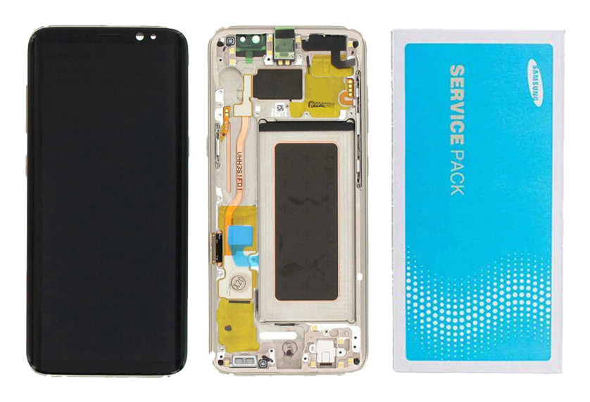 Дисплейный модуль (экран) для Samsung G950 GALAXY S8 золотистый (GH97-20473F) Original
Дисплейный модуль (экран) для Samsung G950 GALAXY S8 золотистый (GH97-20473F) Original