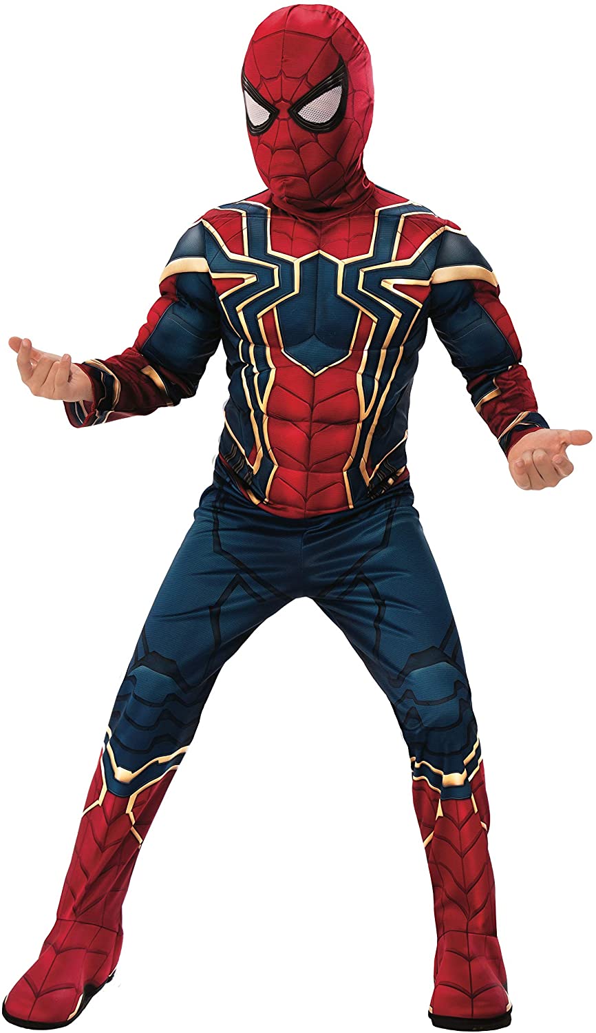 Детский Костюм Человек-Паук с имитацией обуви 5-7 лет Classic Child Costume Iron Spider Man Rubies 702412M
Детский Костюм Человек-Паук с имитацией обуви 5-7 лет Classic Child Costume Iron Spider Man Rubies 702412M