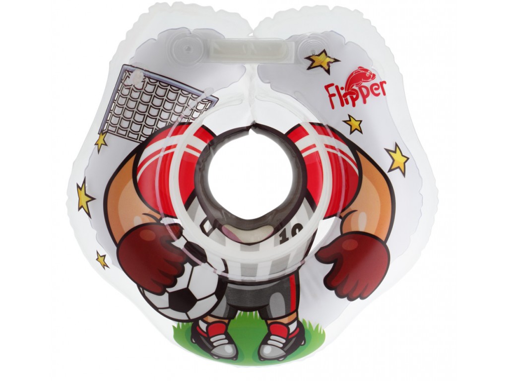 Круг для купания новорожденных ROXY-KIDS. Flipper Футболист. 360-390 мм. Белый. 3-18 KG. FL010
Круг для купания новорожденных ROXY-KIDS. Flipper Футболист. 360-390 мм. Белый. 3-18 KG. FL010