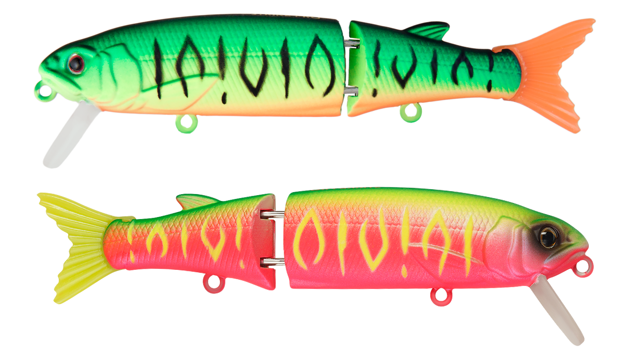 Воблер Составной Strike Pro Glider 105, 105 мм, 14,4 гр, Загл. 0,3м.-0,8м., Нейтральный, цвет: GC01S/A230S Double Mat Tiger/Watermelon Mat Tiger, (EG-157-SP#GC01S/A230S) (151032)
Воблер Составной Strike Pro Glider 105, 105 мм, 14,4 гр, Загл. 0,3м.-0,8м., Нейтральный, цвет: GC01S/A230S Double Mat Tiger/Watermelon Mat Tiger, (EG-157-SP#GC01S/A230S) (151032)