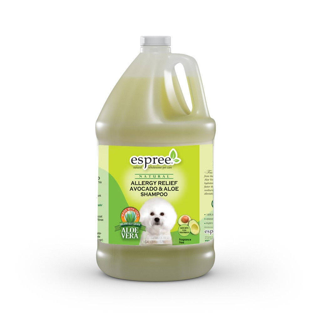 Шампунь Espree Allergy Relief Avocado&Aloe Shampoo для чувствительной кожи с маслом авокадо и алое вера 3,79 л
Шампунь Espree Allergy Relief Avocado&Aloe Shampoo для чувствительной кожи с маслом авокадо и алое вера 3,79 л