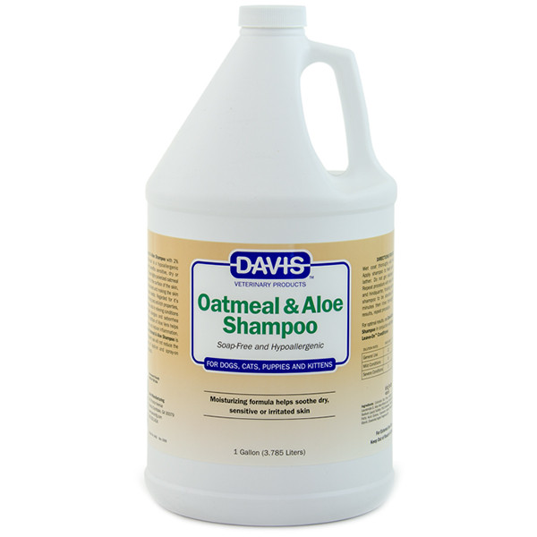 Шампунь гипоаллергенный для собак и кошек Davis Oatmeal & Aloe Shampoo с овсяной мукой и алоэ 3,8 л
Шампунь гипоаллергенный для собак и кошек Davis Oatmeal & Aloe Shampoo с овсяной мукой и алоэ 3,8 л