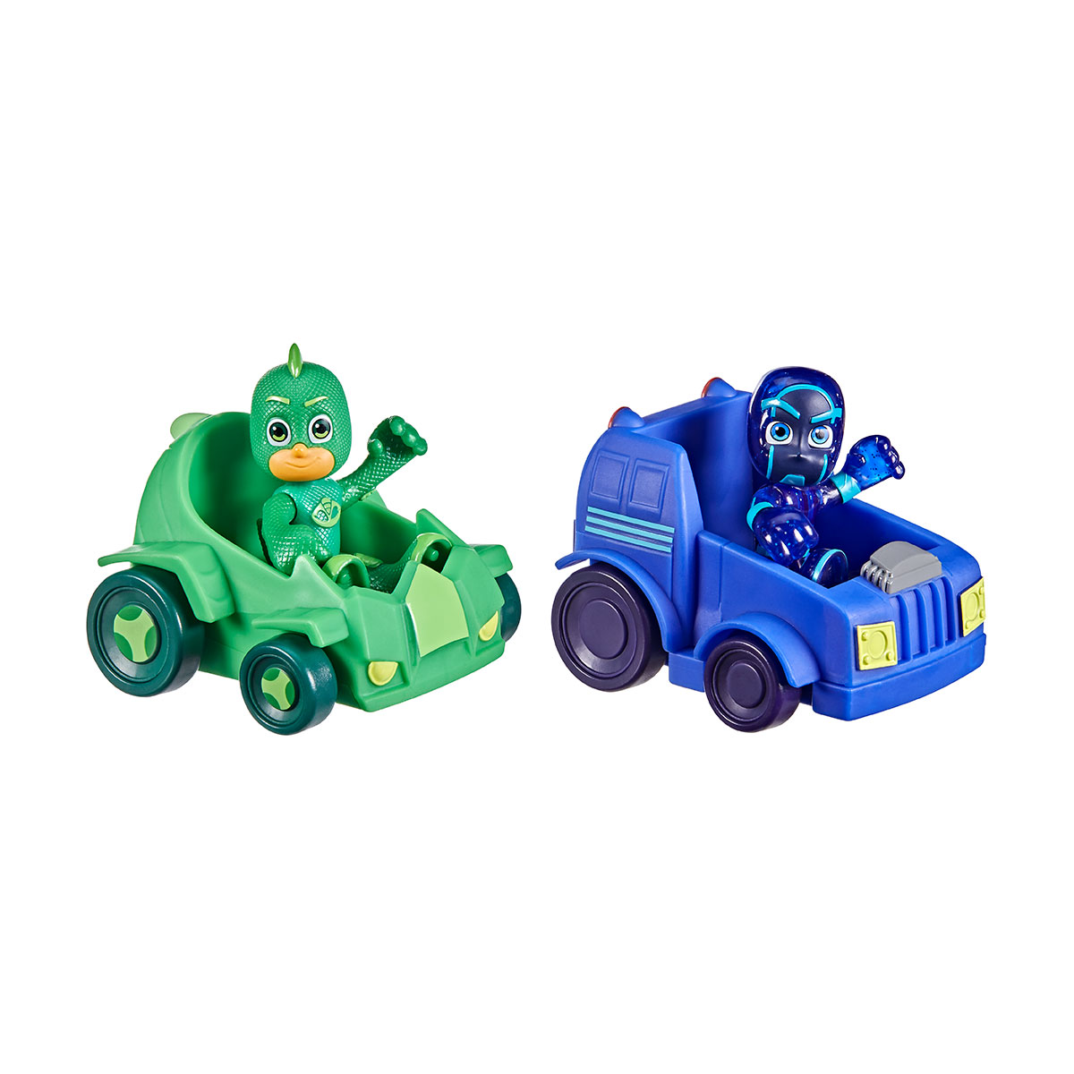 Набор фигурок Герои в масках (PJ MASKS) Гекко против Ночного ниндзя (2 фигурки, 2 машинки)
Набор фигурок Герои в масках (PJ MASKS) Гекко против Ночного ниндзя (2 фигурки, 2 машинки)