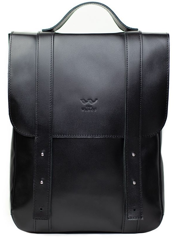 Рюкзак кожаный The Wings черный TW-BagBack-15-black-ksr 
Рюкзак кожаный The Wings черный TW-BagBack-15-black-ksr
