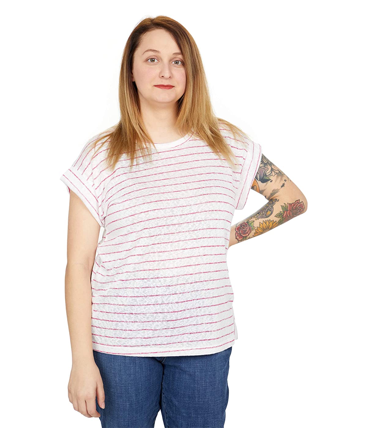 Футболка Bobeau Side Slit Stripe Tee Ivory/Red, (46, Футболка Bobeau Side Slit Stripe Tee Ivory/Red, M (46)
Футболка Bobeau Side Slit Stripe Tee Ivory/Red, (46, Футболка Bobeau Side Slit Stripe Tee Ivory/Red, M (46)