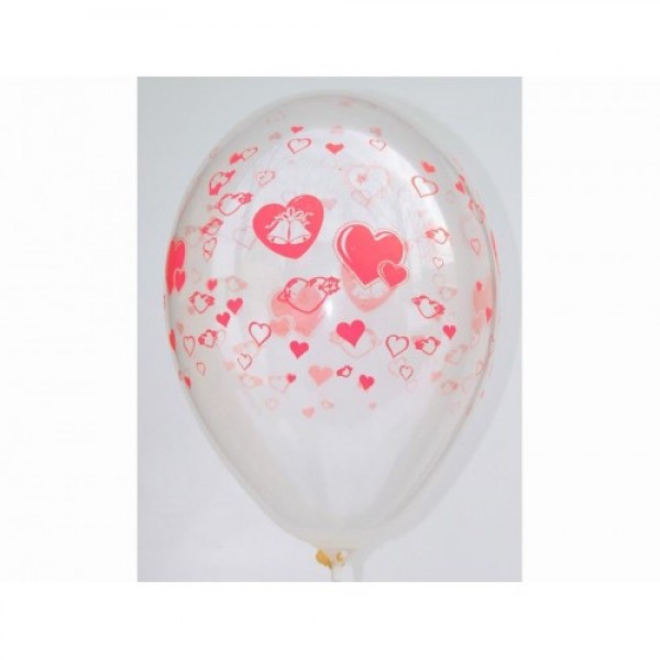 Воздушные шары Колокольчики Сердечки красные 12"/30 см прозрачный Gemar balloons (Италия) 100 шт
Воздушные шары Колокольчики Сердечки красные 12"/30 см прозрачный Gemar balloons (Италия) 100 шт