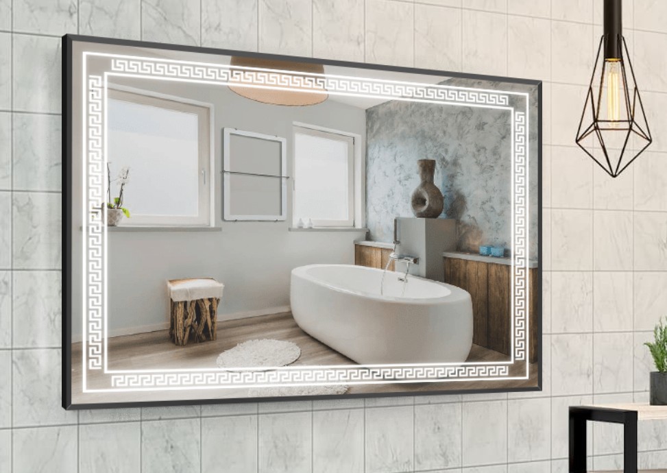 Зеркало в алюминиевой раме c LED подсветкой Smart Mirror сенсорное Genova-R 80 x 90 см Прямоугольное
Зеркало в алюминиевой раме c LED подсветкой Smart Mirror сенсорное Genova-R 80 x 90 см Прямоугольное