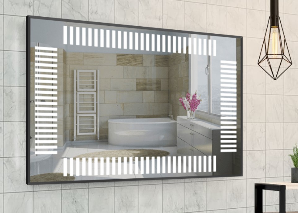 Зеркало в алюминиевой раме c LED подсветкой Smart Mirror сенсорное Ferrara-R 60 x 100 см Прямоугольное
Зеркало в алюминиевой раме c LED подсветкой Smart Mirror сенсорное Ferrara-R 60 x 100 см Прямоугольное