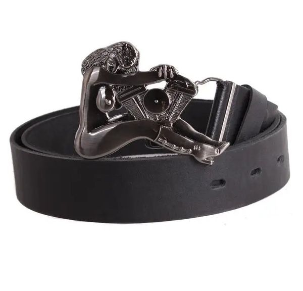 Кожаный ремень для мужчин с серебристой бляхой D-Belts S0235 черный (130 см х 4 см)
Кожаный ремень для мужчин с серебристой бляхой D-Belts S0235 черный (130 см х 4 см)