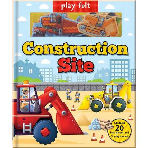 Imagine That Play Felt: Construction Site. Paul Dronsfield, Oakley Graham. ISBN:9781787004344
Imagine That Play Felt: Construction Site. Paul Dronsfield, Oakley Graham. ISBN:9781787004344