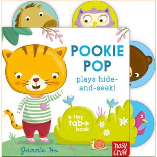 Nosy Crow Tiny Tabs: Pookie Pop Plays Hide-and-Seek. Jannie Ho. ISBN:9780857632159
Nosy Crow Tiny Tabs: Pookie Pop Plays Hide-and-Seek. Jannie Ho. ISBN:9780857632159