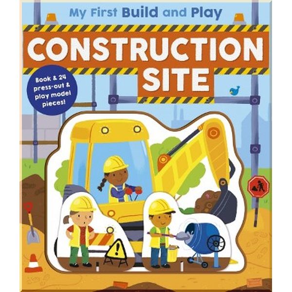 Little Tiger Press My First Build and Play: Construction Site. Samantha Meredith, Danielle McLean. ISBN:9781788815000
Little Tiger Press My First Build and Play: Construction Site. Samantha Meredith, Danielle McLean. ISBN:9781788815000