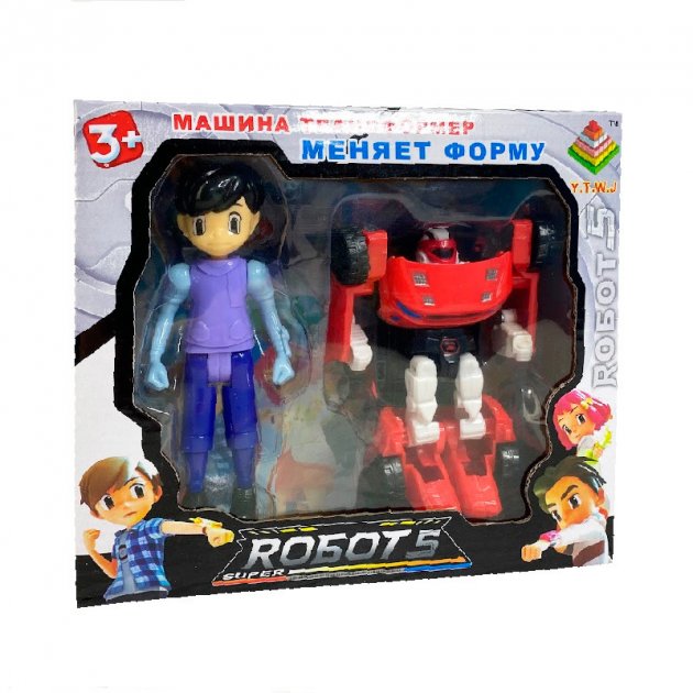 Игровой набор Y.T.W.J Super Robot-5 339-17-1 робот- трансформер с героем красный
Игровой набор Y.T.W.J Super Robot-5 339-17-1 робот- трансформер с героем красный
