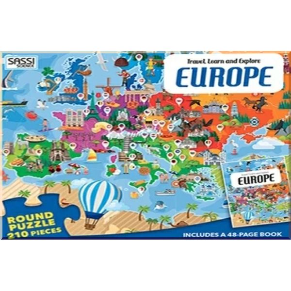Travel, Learn and Explore: Europe Book and Puzzle. Alberto Borgo Giulia Pesavento. ISBN:9788868609740
Travel, Learn and Explore: Europe Book and Puzzle. Alberto Borgo Giulia Pesavento. ISBN:9788868609740