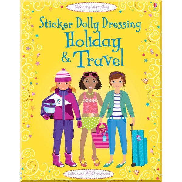 Usborne Sticker Dolly Dressing: Holiday and Travel. Fiona Watt Lucy Bowman. ISBN:9781409557319
Usborne Sticker Dolly Dressing: Holiday and Travel. Fiona Watt Lucy Bowman. ISBN:9781409557319