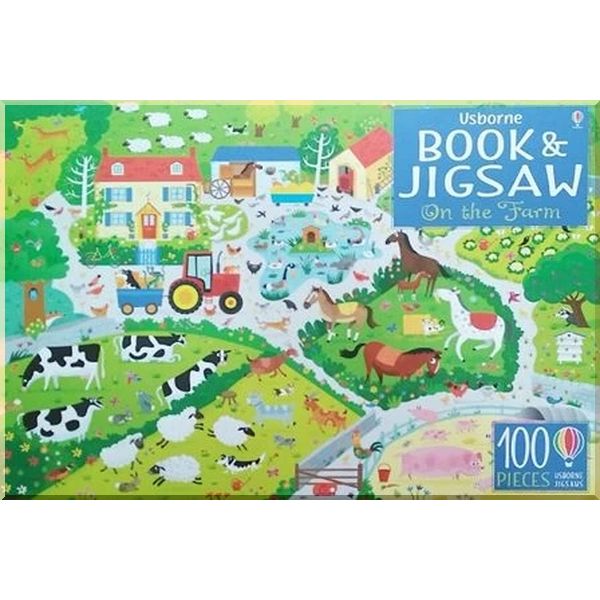 Usborne On the Farm Book and Jigsaw. Gareth Lucas Kirsteen Robson. ISBN:9781474927918
Usborne On the Farm Book and Jigsaw. Gareth Lucas Kirsteen Robson. ISBN:9781474927918