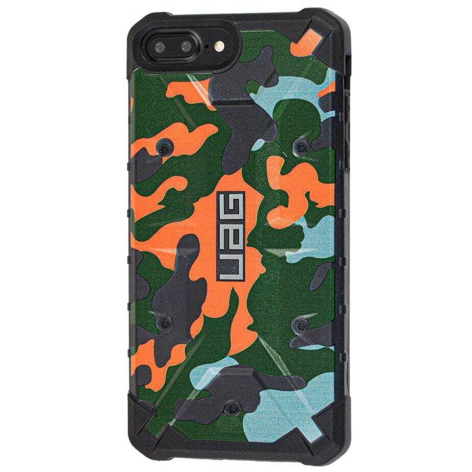 Ударопрочный чехол UAG Pathfinder камуфляж для Apple iPhone 6/6s plus / 7 plus/8 plus оранжевый
Ударопрочный чехол UAG Pathfinder камуфляж для Apple iPhone 6/6s plus / 7 plus/8 plus оранжевый