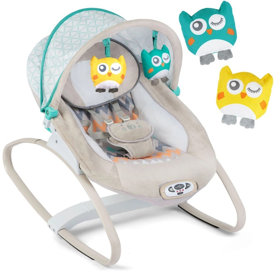 Колыбель-качалка с вибрацией и музыкой детский шезлонг Ricokids серый 7320
Колыбель-качалка с вибрацией и музыкой детский шезлонг Ricokids серый 7320