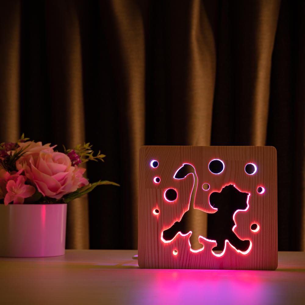 Светильник ночник ArtEco Light из дерева LED "Веселый львенок" с пультом и регулировкой цвета, двойной RGB
Светильник ночник ArtEco Light из дерева LED "Веселый львенок" с пультом и регулировкой цвета, двойной RGB
