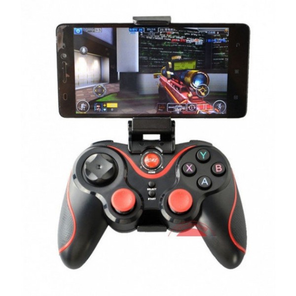 Беспроводной игровой джойстик X3 Bluetooth для смартфона Android iOS Tv Box Black
Беспроводной игровой джойстик X3 Bluetooth для смартфона Android iOS Tv Box Black