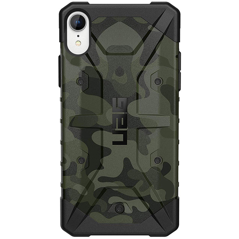 Ударопрочный чехол UAG Pathfinder камуфляж для Apple iPhone XR (6.1") зеленый
Ударопрочный чехол UAG Pathfinder камуфляж для Apple iPhone XR (6.1") зеленый