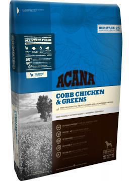 Сухой корм Acana Cobb Chicken & Greens 17 кг для собак всех пород и всех стадий жизни (цыпленок, камбала)
Сухой корм Acana Cobb Chicken & Greens 17 кг для собак всех пород и всех стадий жизни (цыпленок, камбала)