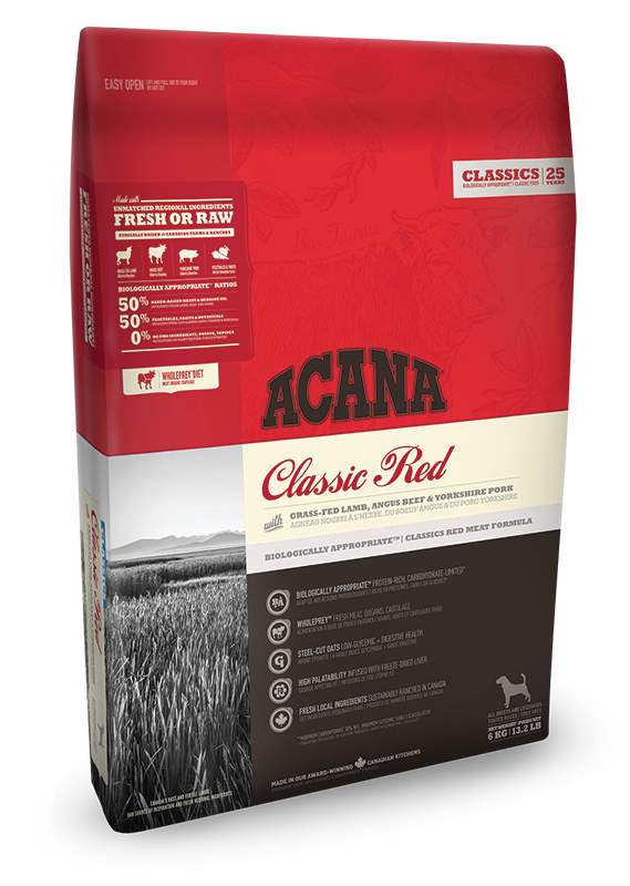 Acana Classic Red, корм для собак всех пород и возрастов, ягненок, говядина и свинина, 2 кг.
Acana Classic Red, корм для собак всех пород и возрастов, ягненок, говядина и свинина, 2 кг.