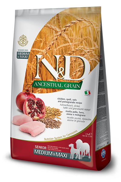 Farmina (Фармина) N&D LOW GRAIN DOG CHICKEN & POMEGRANATE SENIOR MEDIUM & MAXI 12 KGНизкозерновой сухой корм для собак средних и крупных пород старше 7лет (курица/гранат), 12 кг
Farmina (Фармина) N&D LOW GRAIN DOG CHICKEN & POMEGRANATE SENIOR MEDIUM & MAXI 12 KGНизкозерновой сухой корм для собак средних и крупных пород старше 7лет (курица/гранат), 12 кг