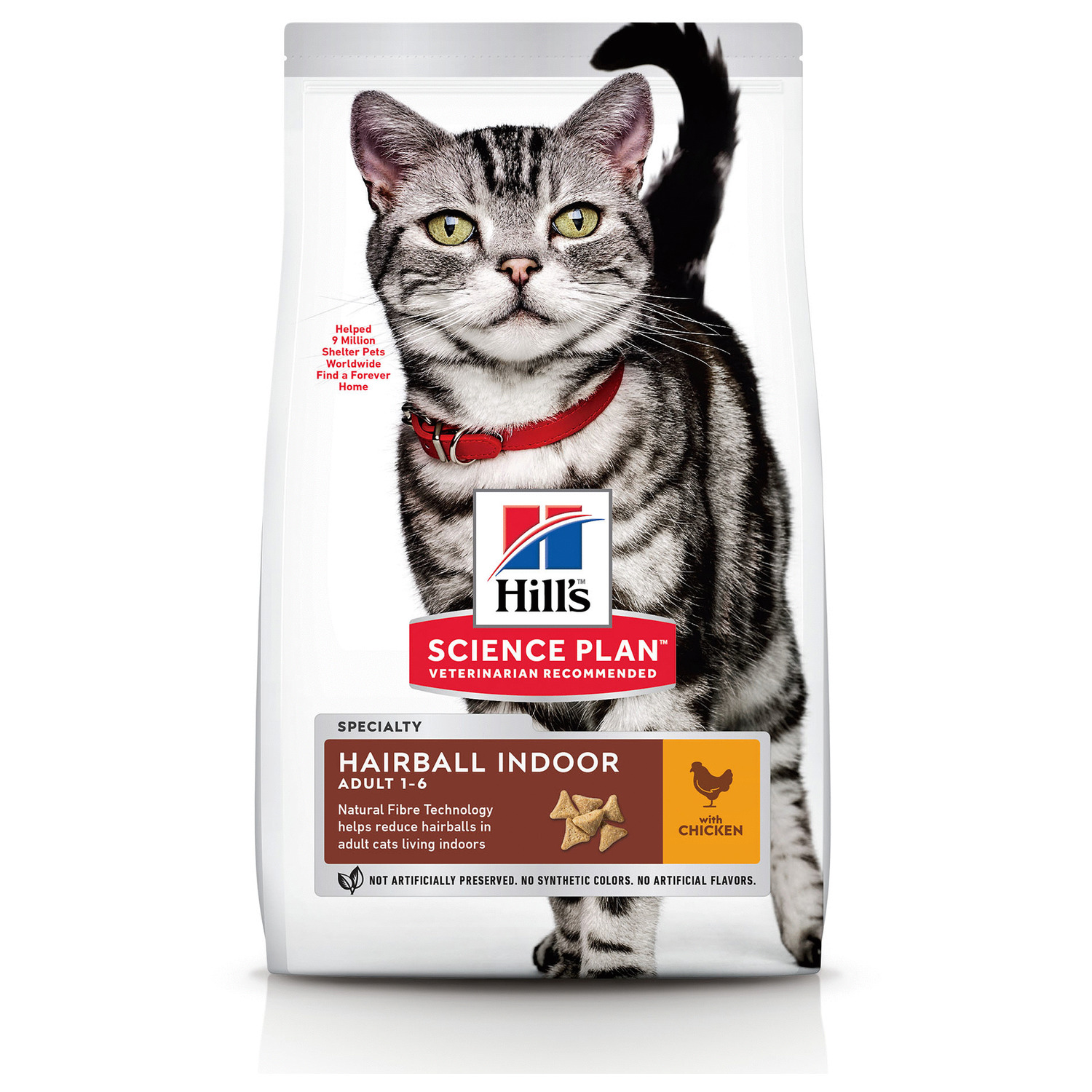 Сухой корм для взрослых кошек с курицей Hill's Science Plan Adult Hairball & Indoor 3 кг Hill`s BGL-HI-119
Сухой корм для взрослых кошек с курицей Hill's Science Plan Adult Hairball & Indoor 3 кг Hill`s BGL-HI-119