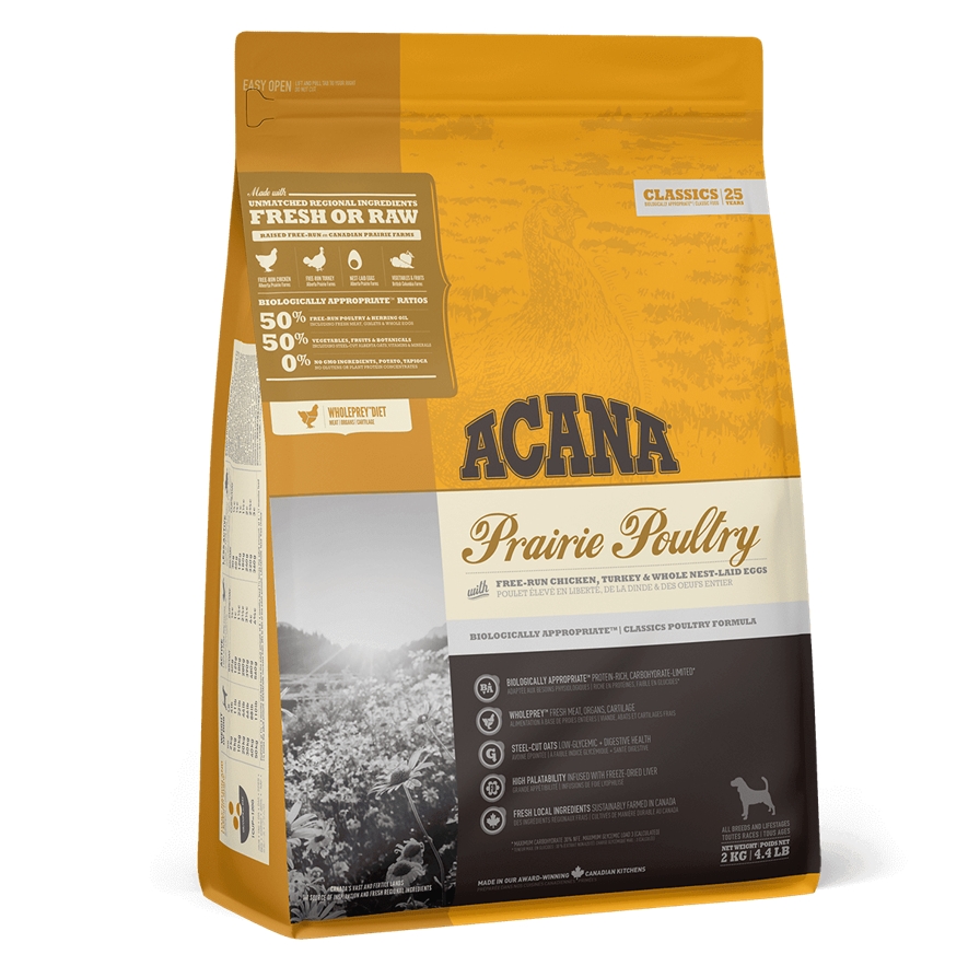 Сухой корм для собак всех пород и возрастов Classics Prairie Poultry 2 кг Acana BGL-AC-126
Сухой корм для собак всех пород и возрастов Classics Prairie Poultry 2 кг Acana BGL-AC-126