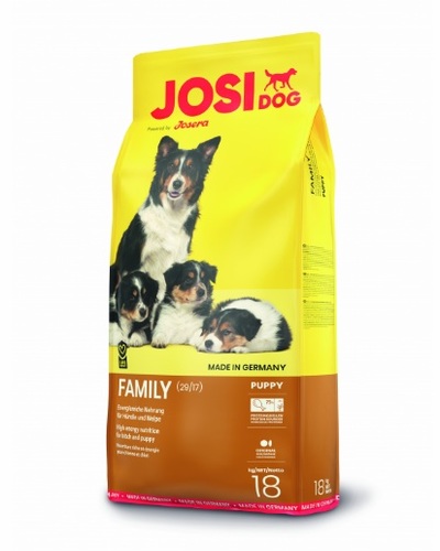 Сухой корм Йозера для щенков,беременных и кормящих собак JosiDog Family 18 кг BGL-JO-25
Сухой корм Йозера для щенков,беременных и кормящих собак JosiDog Family 18 кг BGL-JO-25