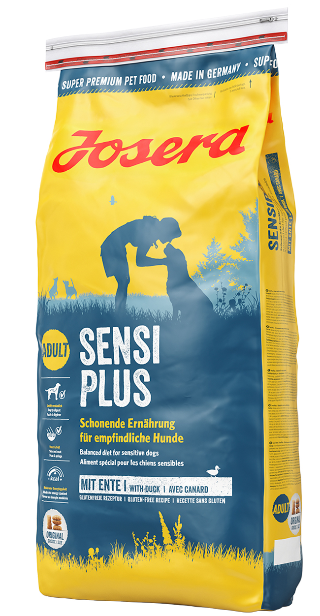 Сухой корм для собак всех пород на основе мяса утки SensiPlus 15 кг Josera BGL-JO-19
Сухой корм для собак всех пород на основе мяса утки SensiPlus 15 кг Josera BGL-JO-19