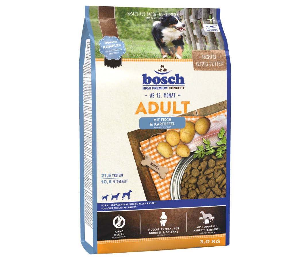 Сухой корм для собак с рыбой и картофелем Bosch Adult Fish & Patato 3 кг Bosch BGL-BO-79
Сухой корм для собак с рыбой и картофелем Bosch Adult Fish & Patato 3 кг Bosch BGL-BO-79