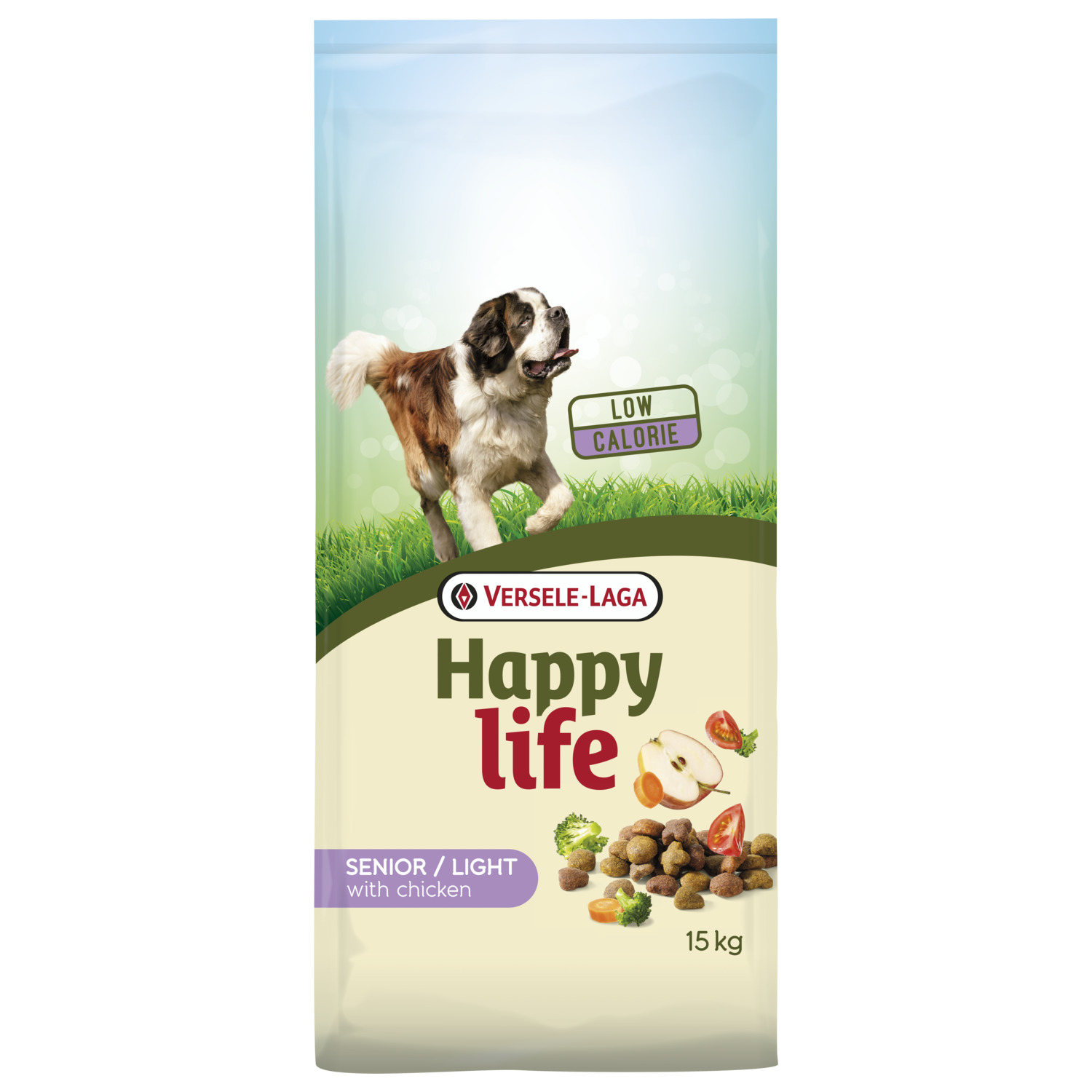 Cухой корм для пожилых собак с проблемами лишнего веса Happy Life Senior Light with Chicken 15 кг Happy Life BGL-VL-153
Cухой корм для пожилых собак с проблемами лишнего веса Happy Life Senior Light with Chicken 15 кг Happy Life BGL-VL-153