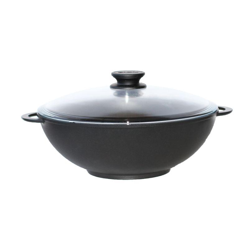 Сковорода WOK с крышкой 28 см Биол 2803PC 
Сковорода WOK с крышкой 28 см Биол 2803PC