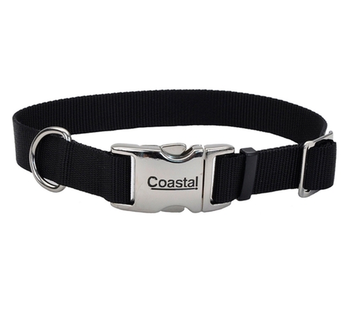 Ошейник для собак черный Titan Buckle дл. 36-51 см - ш. 2.5 см Coastal BGL-CS-603
Ошейник для собак черный Titan Buckle дл. 36-51 см - ш. 2.5 см Coastal BGL-CS-603