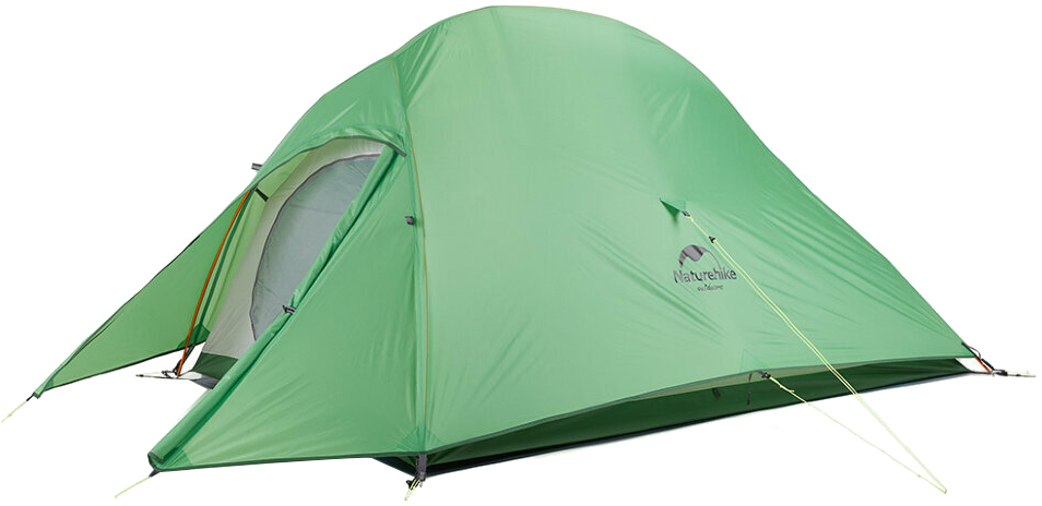 Палатка сверхлегкая двухместная с футпринтом Naturehike Сloud Up 2 Updated NH17T001-T, 210T Зеленая (6927595730577)
Палатка сверхлегкая двухместная с футпринтом Naturehike Сloud Up 2 Updated NH17T001-T, 210T Зеленая (6927595730577)