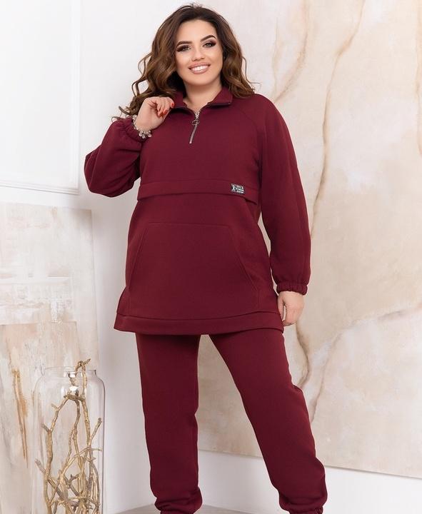 Спортивный костюм G&M k-86379 - Размер цвет марсала, Спортивный костюм G&M k-86379 56-58 Размер цвет марсала
Спортивный костюм G&M k-86379 - Размер цвет марсала, Спортивный костюм G&M k-86379 56-58 Размер цвет марсала