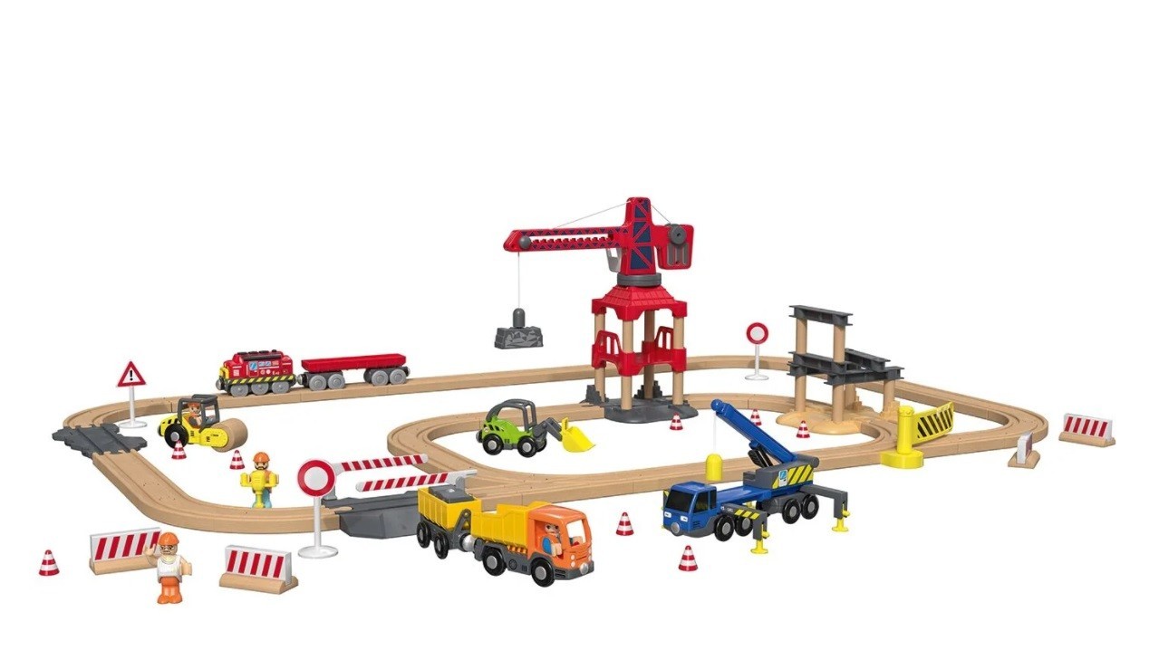 Деревянная железная дорога Строительная площадка с краном Playtive Junior (337929_2001)
Деревянная железная дорога Строительная площадка с краном Playtive Junior (337929_2001)