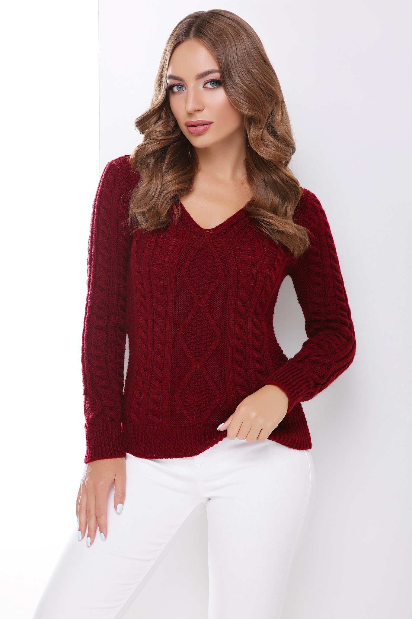 Светр жіночий Marse - р. бордовий 139 (-44р, Светр жіночий Marse 42-44 р. бордовий 139 (42-44р.) 
Светр жіночий Marse - р. бордовий 139 (-44р, Светр жіночий Marse 42-44 р. бордовий 139 (42-44р.)